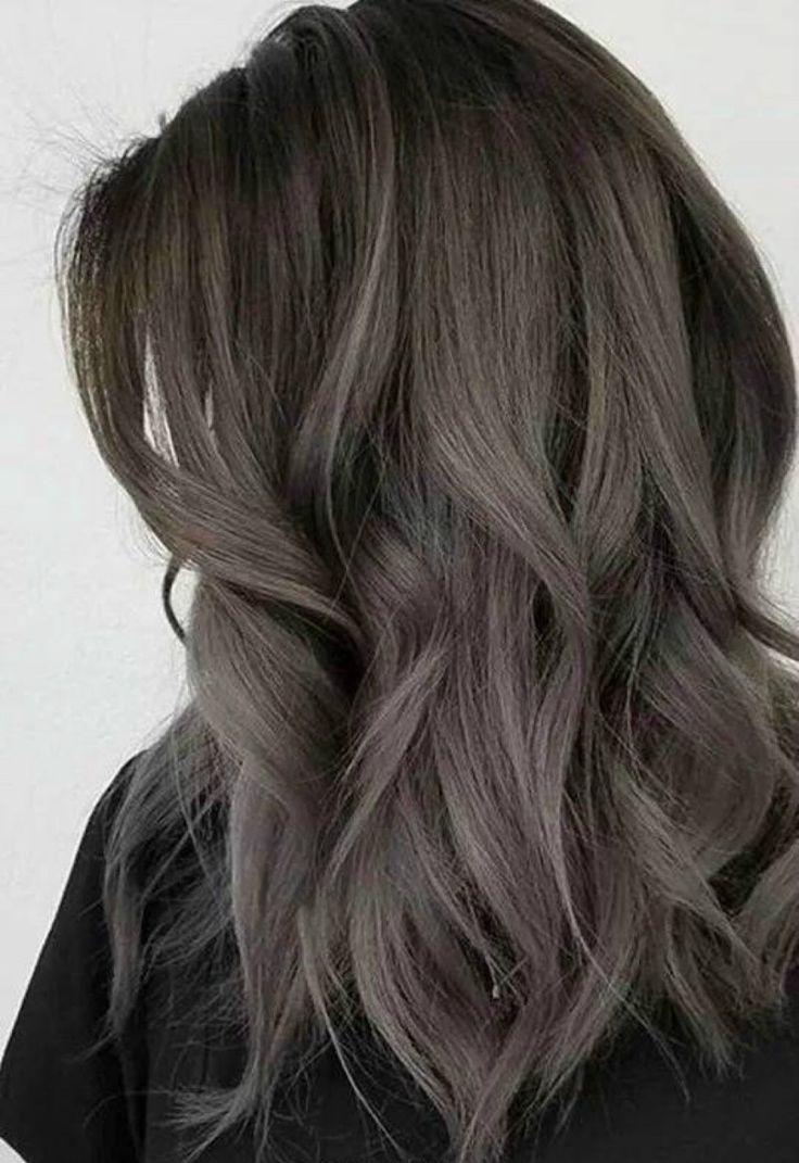 Дарк грей цвет волос