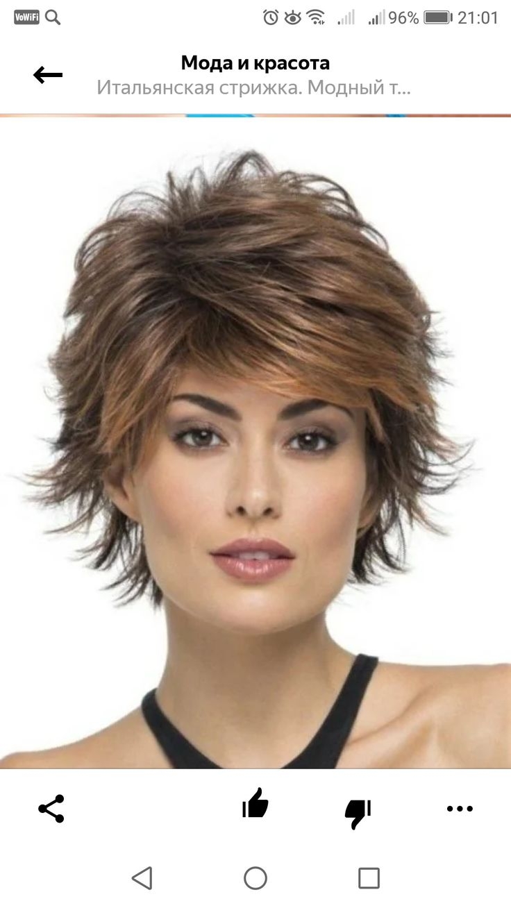 Стрижка итальянка фото женская