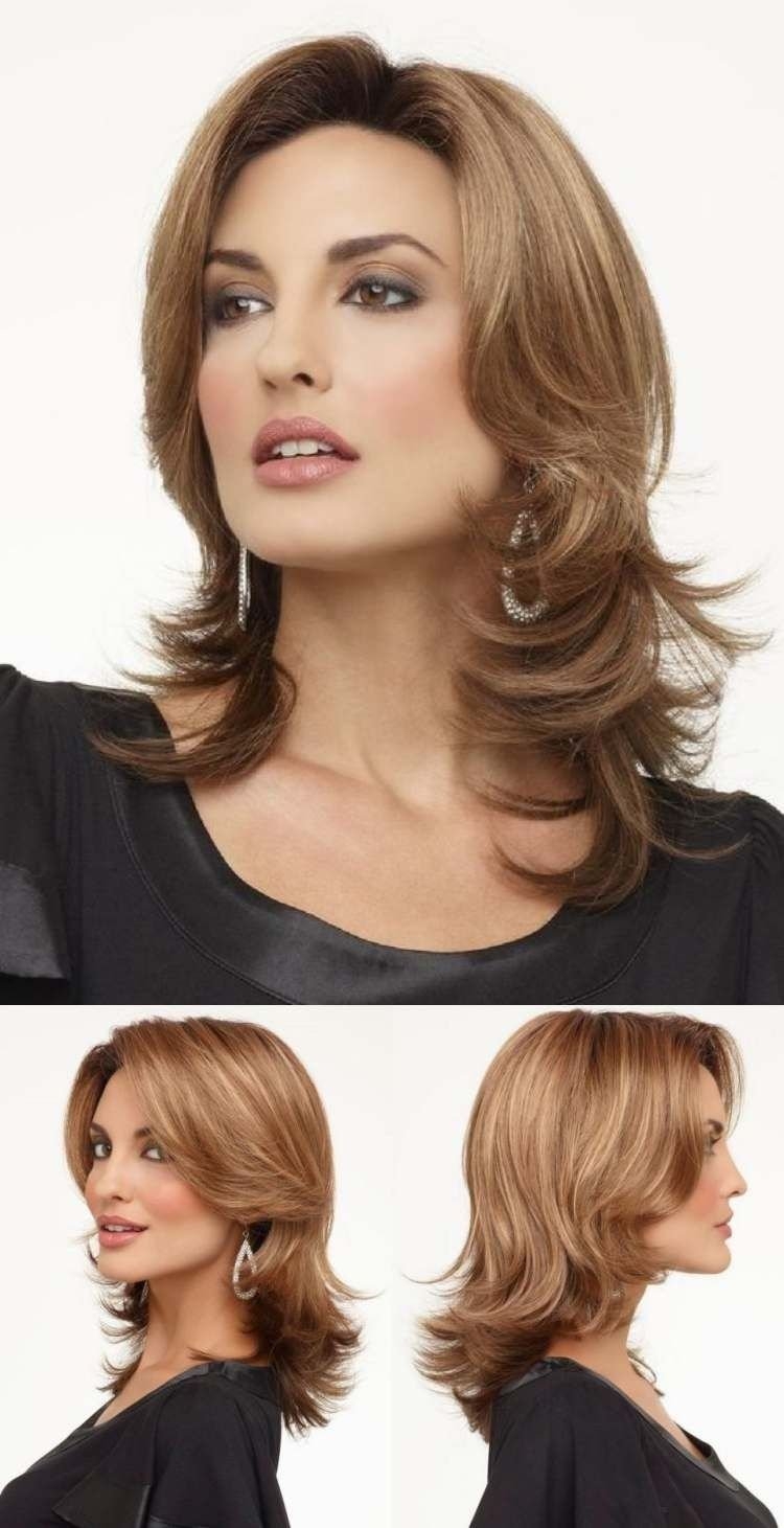 Стрижка итальянка средней длины