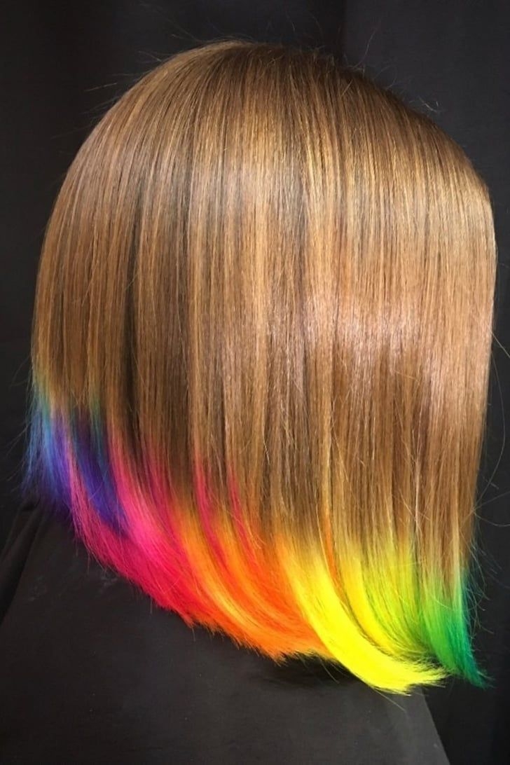 Радужные кончики