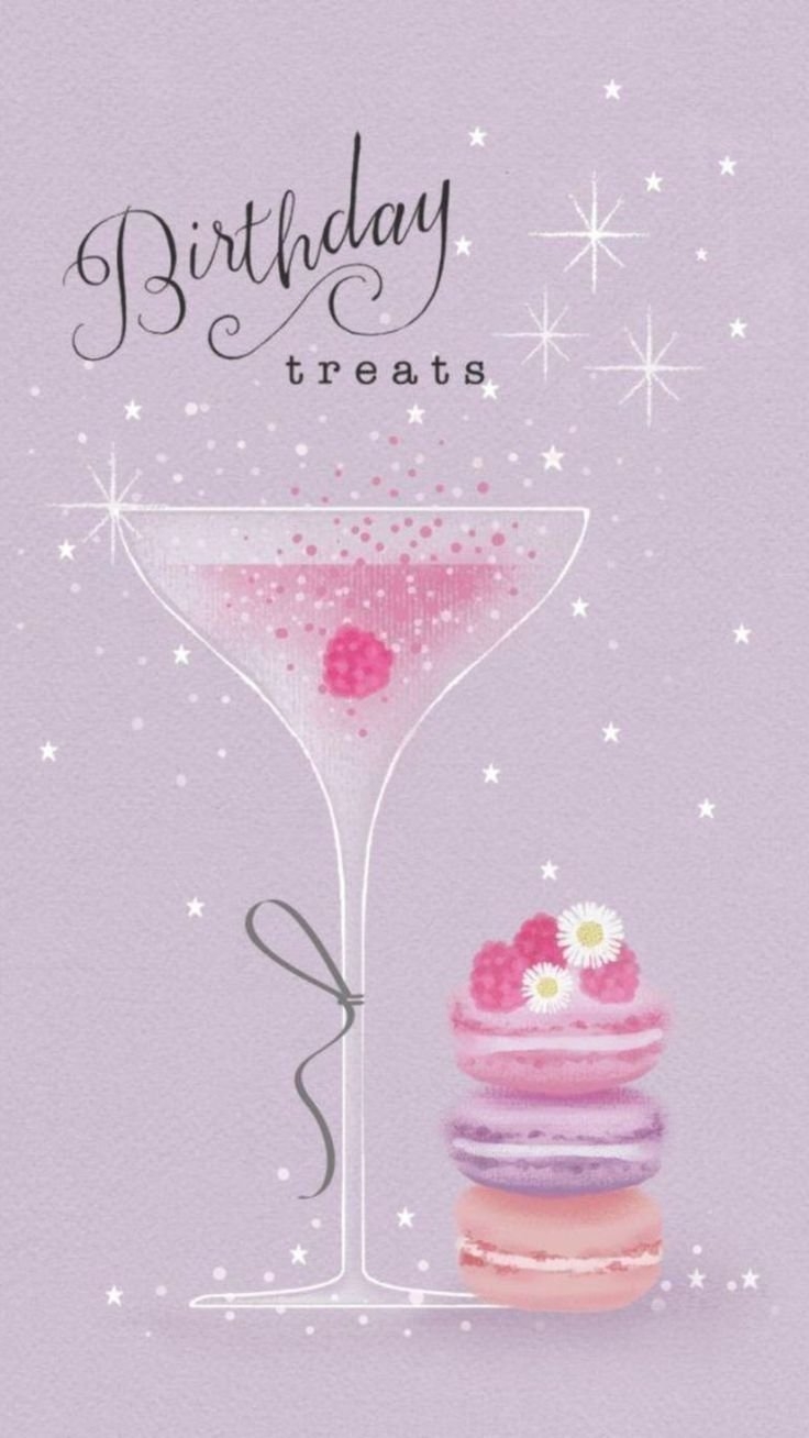 Открытки с днём рождения стильные и модные