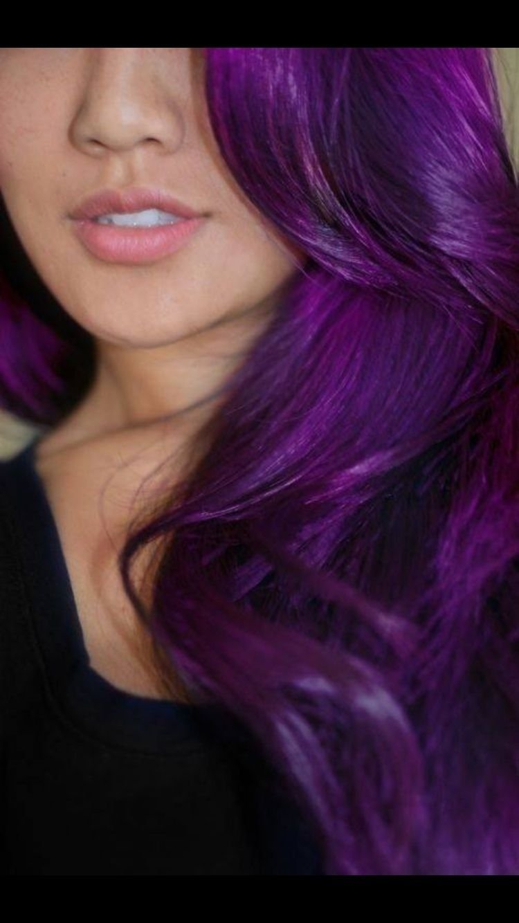 Аметист бургунди цвет волос краска