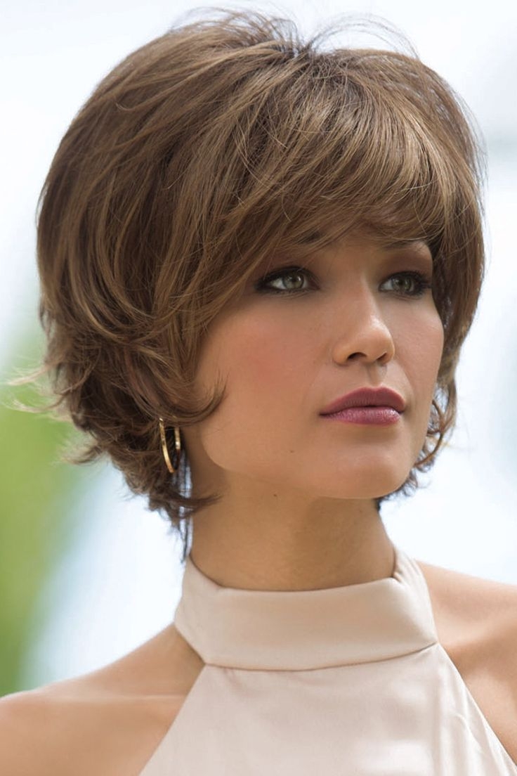 Итальянка Каскад Аврора на короткие волосы