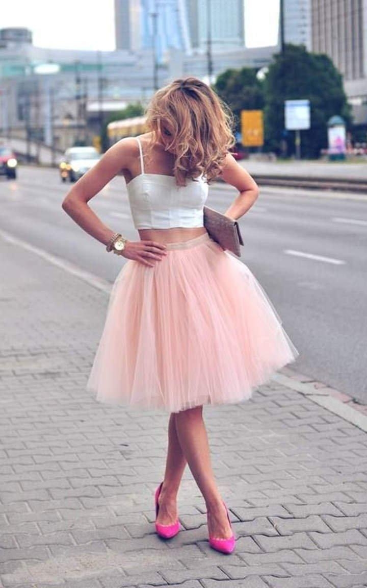 Образы с юбкой пачкой