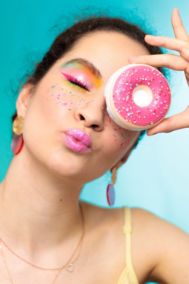 Конфетный макияж