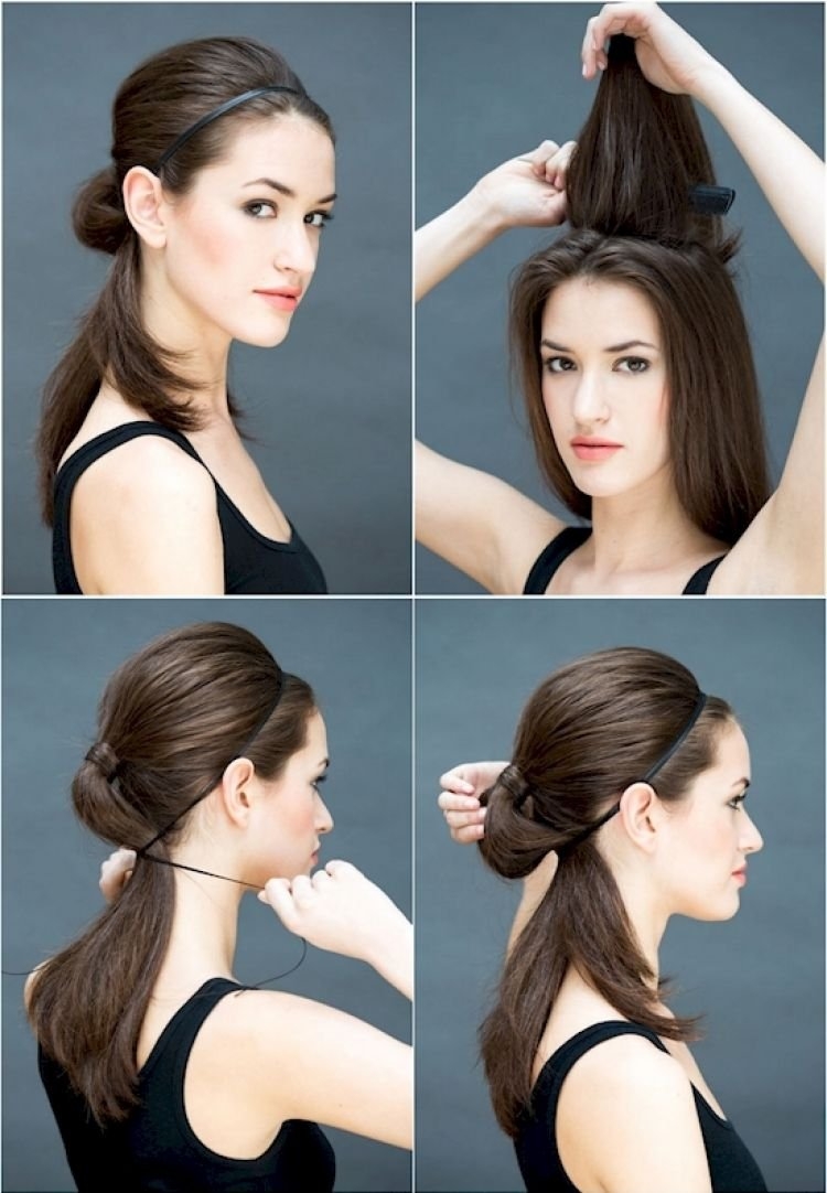 Заколоть длинные волосы