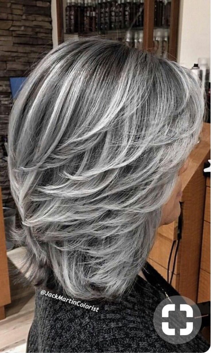 Балаяж пепельный на Каскад