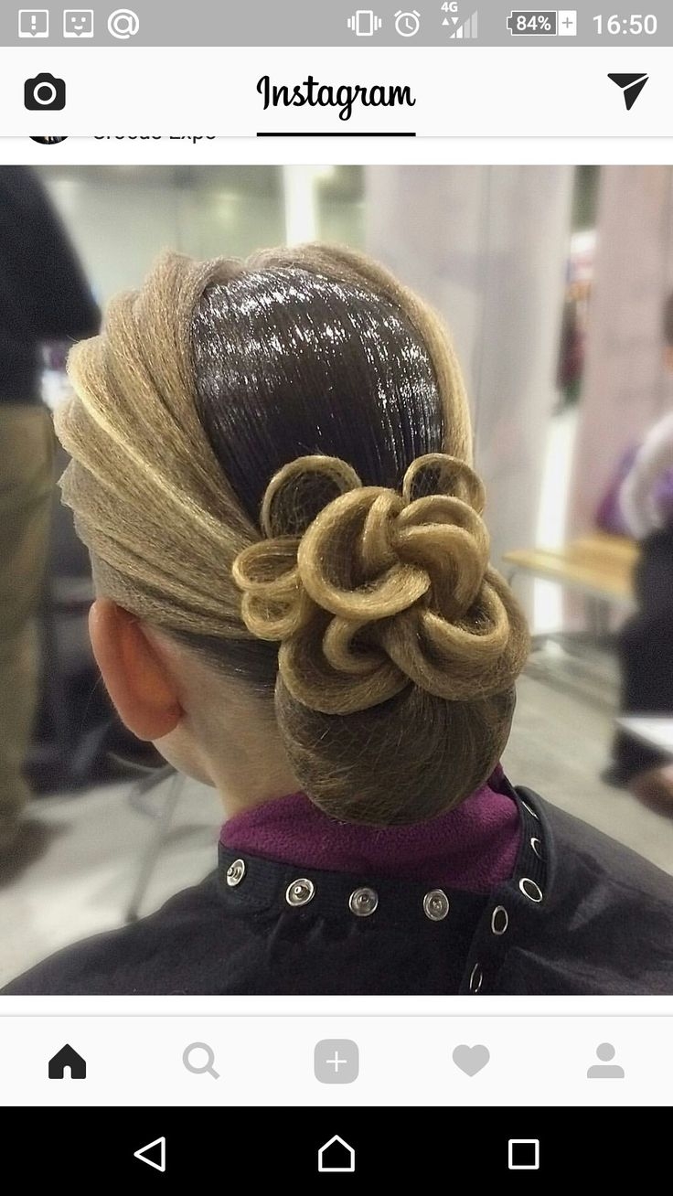 Детские прически для бальных танцев