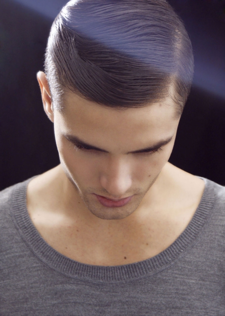 Мужские бальные прически