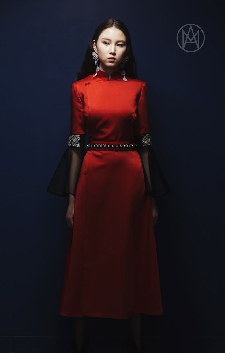 Платья в бурятском стиле