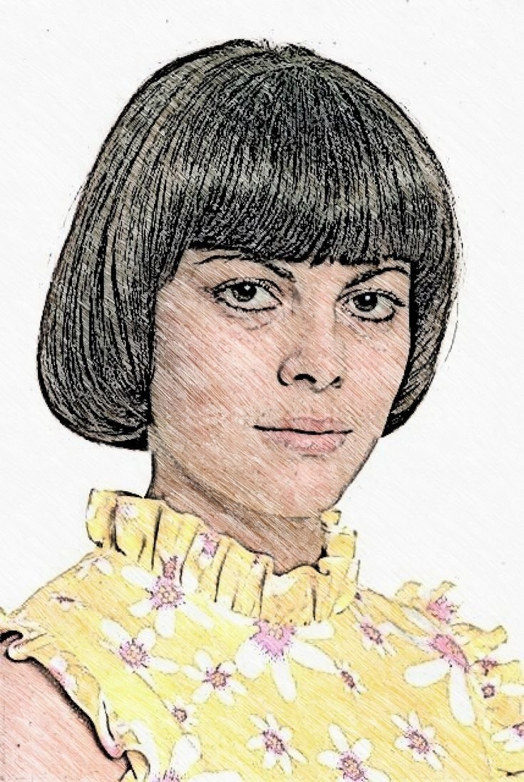 Портрет Мирей Матье