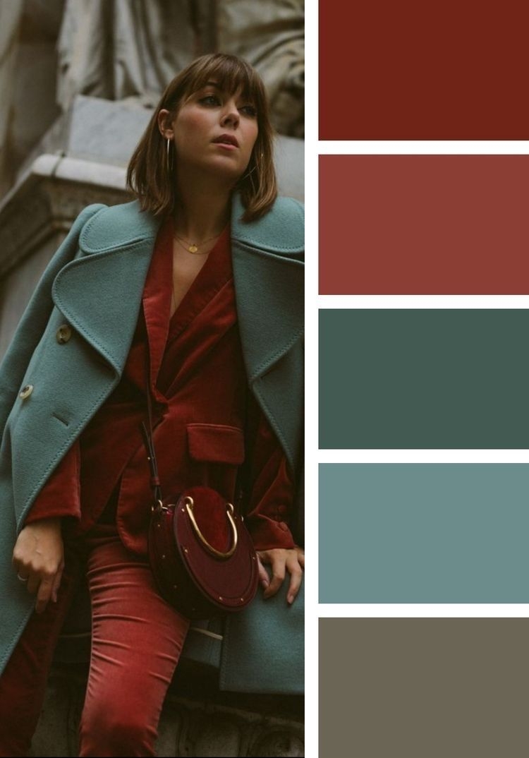 Медный цвет в одежде