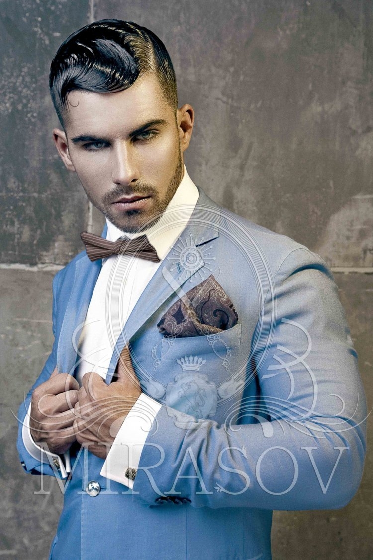 Гламурные прически мужские