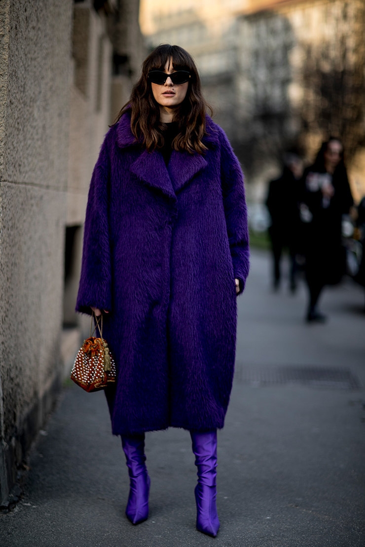 Образ с фиолетовым плащом