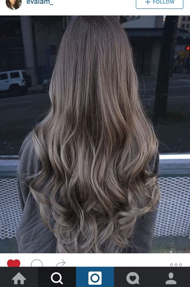 Эш Браун цвет волос