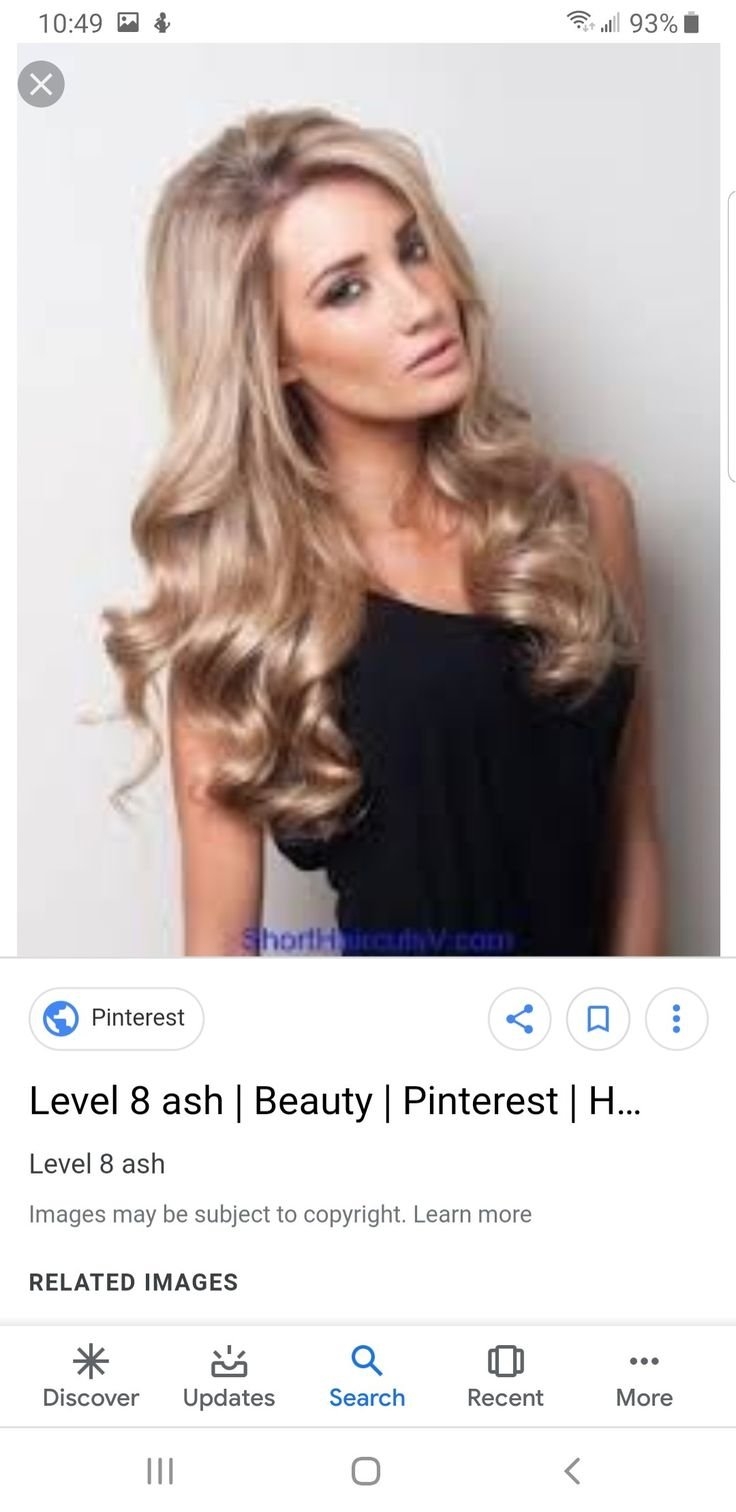 Пепельно бежевый цвет волос