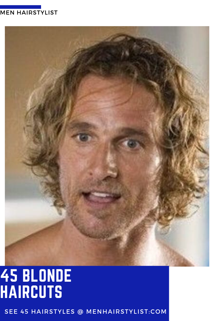 Мэттью Макконахи с длинными волосами