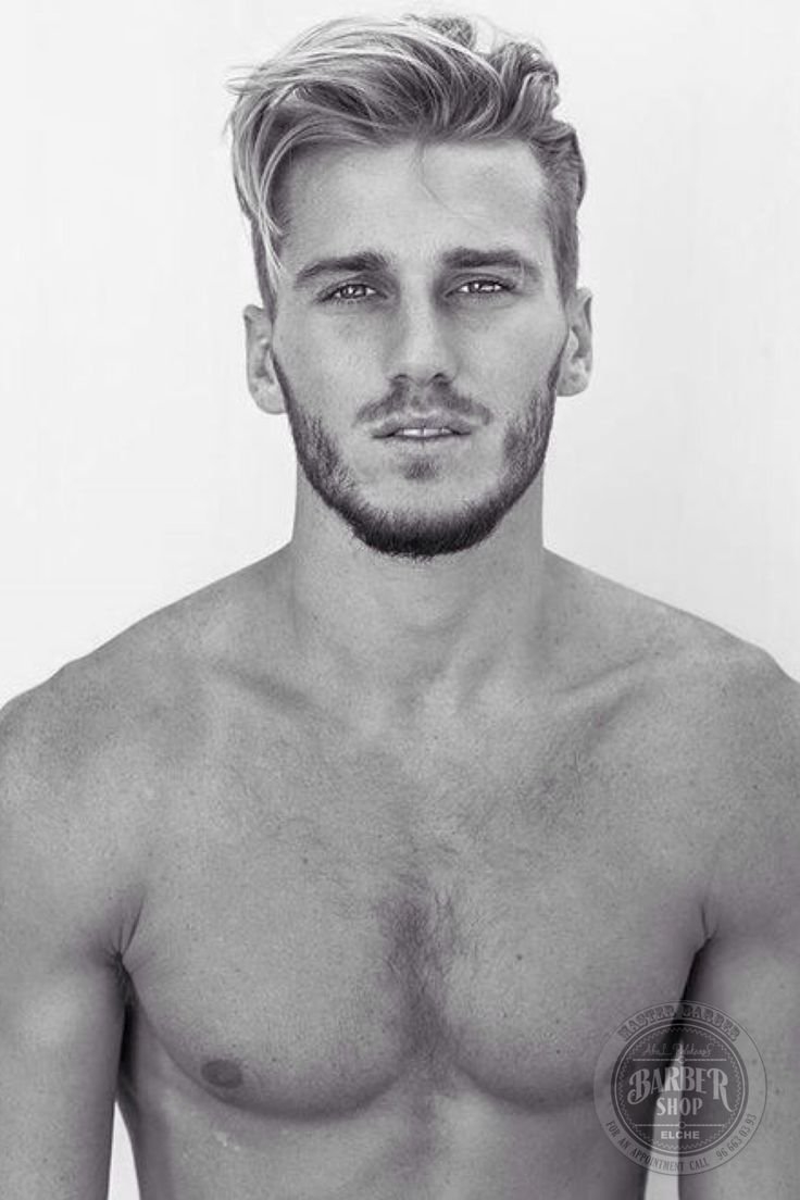 Мужские стрижки блондины