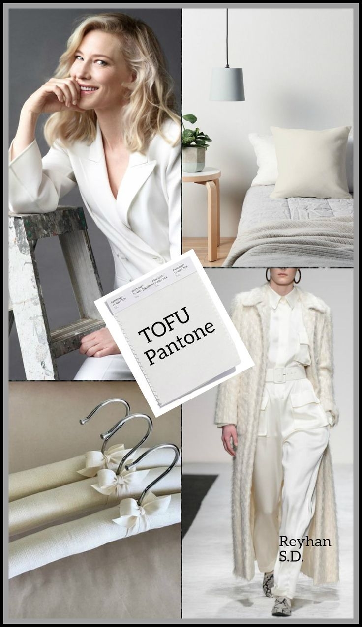 Цвет тофу в Пантоне