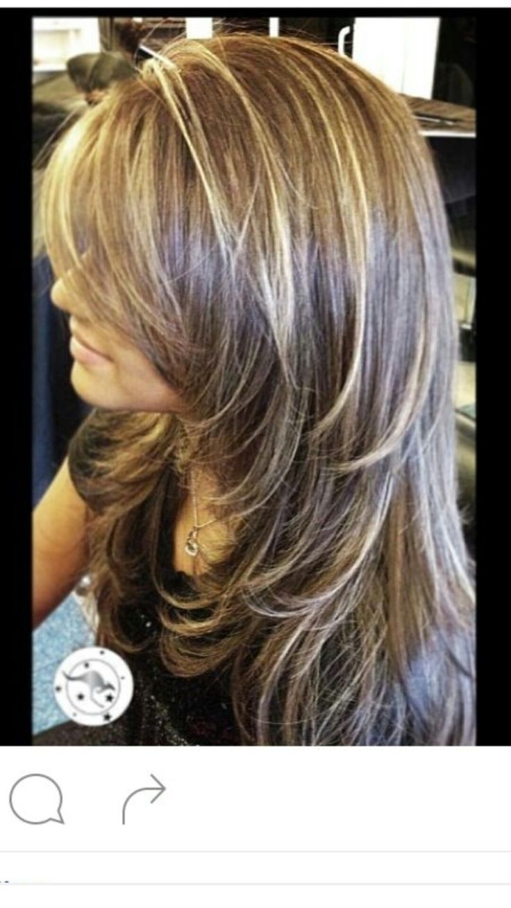 Каскад покраска волос