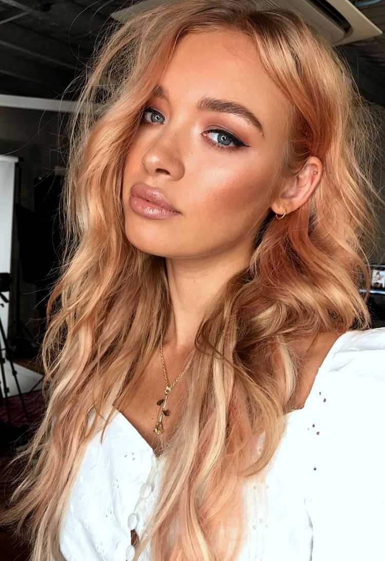 Клубничный блонд