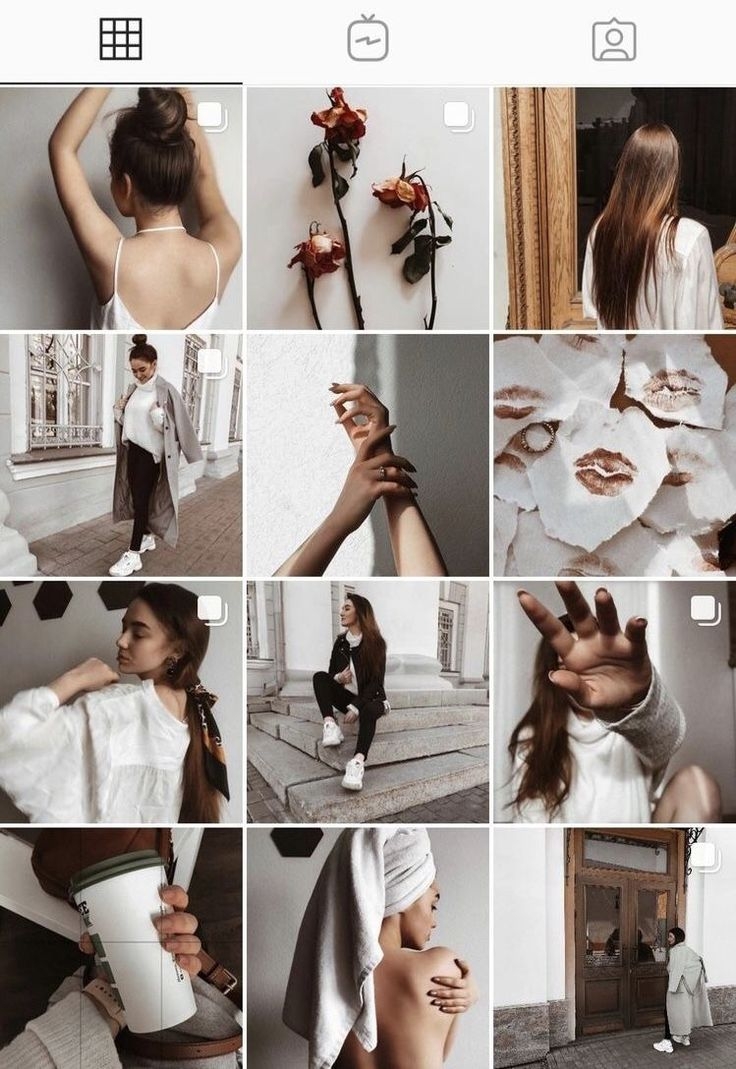 Красивая лента в Инстаграм