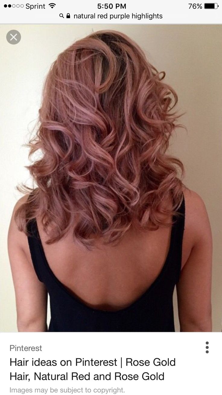 Цвет волос пыльная роза и шоколад