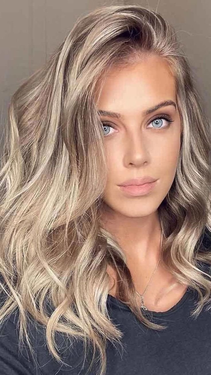 Моднле окрашивание блондин