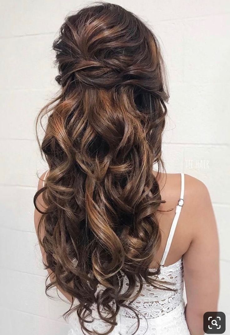 Прически на длинные волосы распущенные