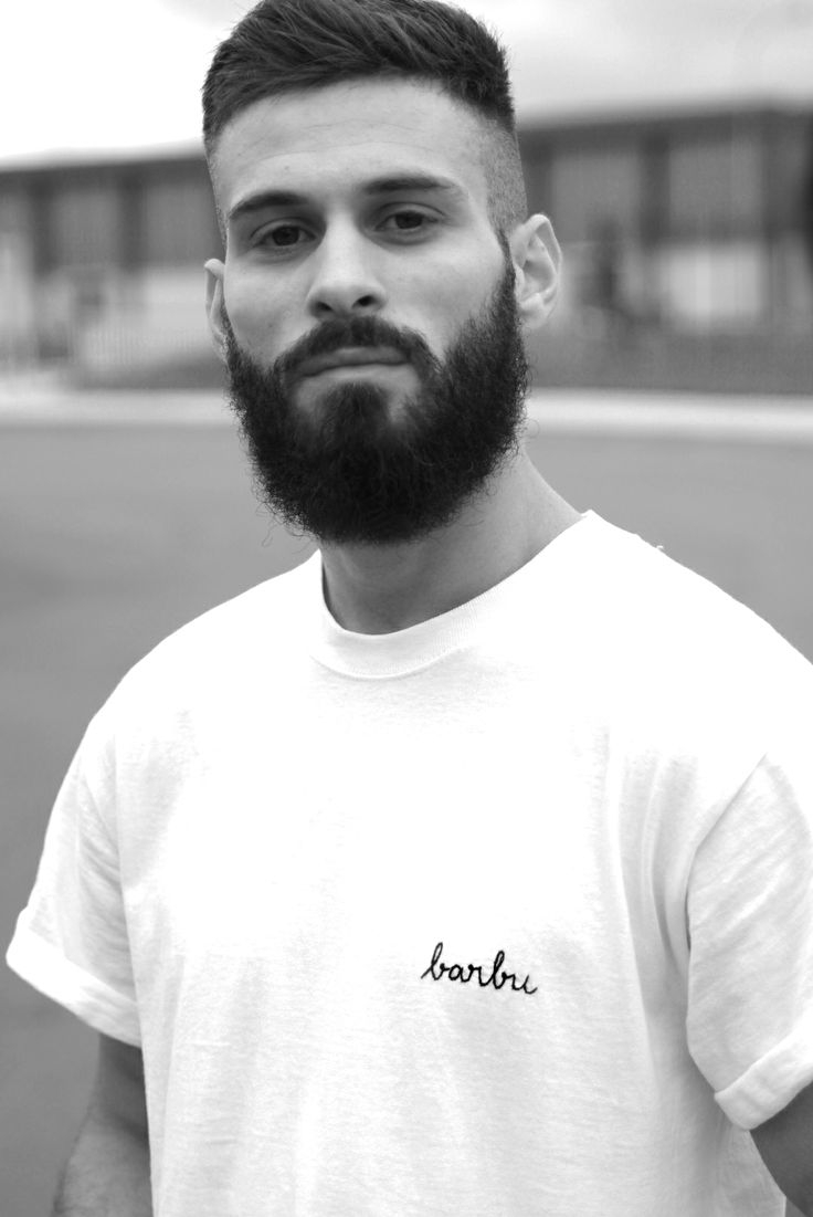 Стрижка кроп с бородой