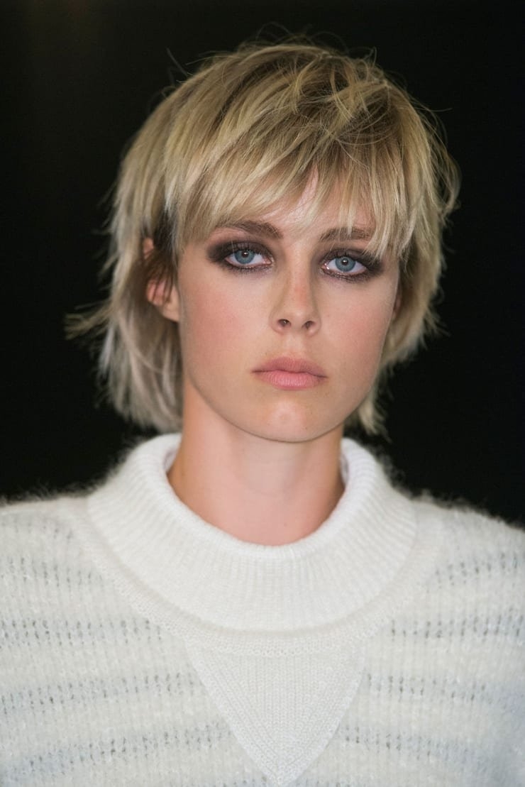 Стрижка маллет на Эдди Кэмпбелл