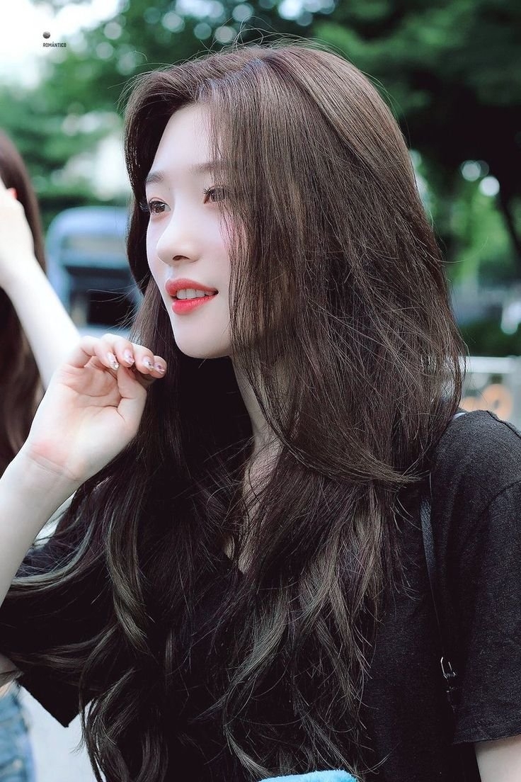 Корейские причёски на длинные волосы