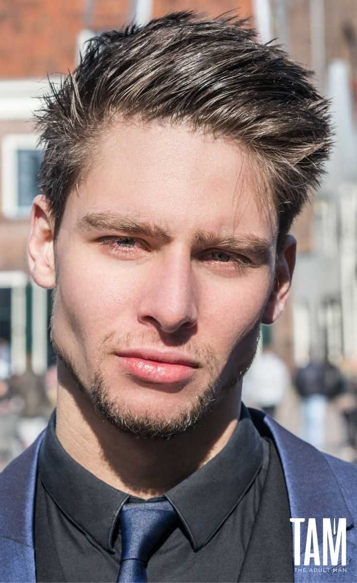 Мужские стрижки для вытянутого лица