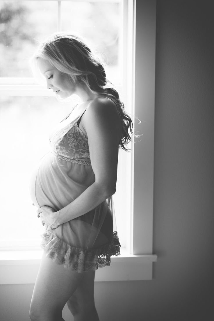 Красивая беременная