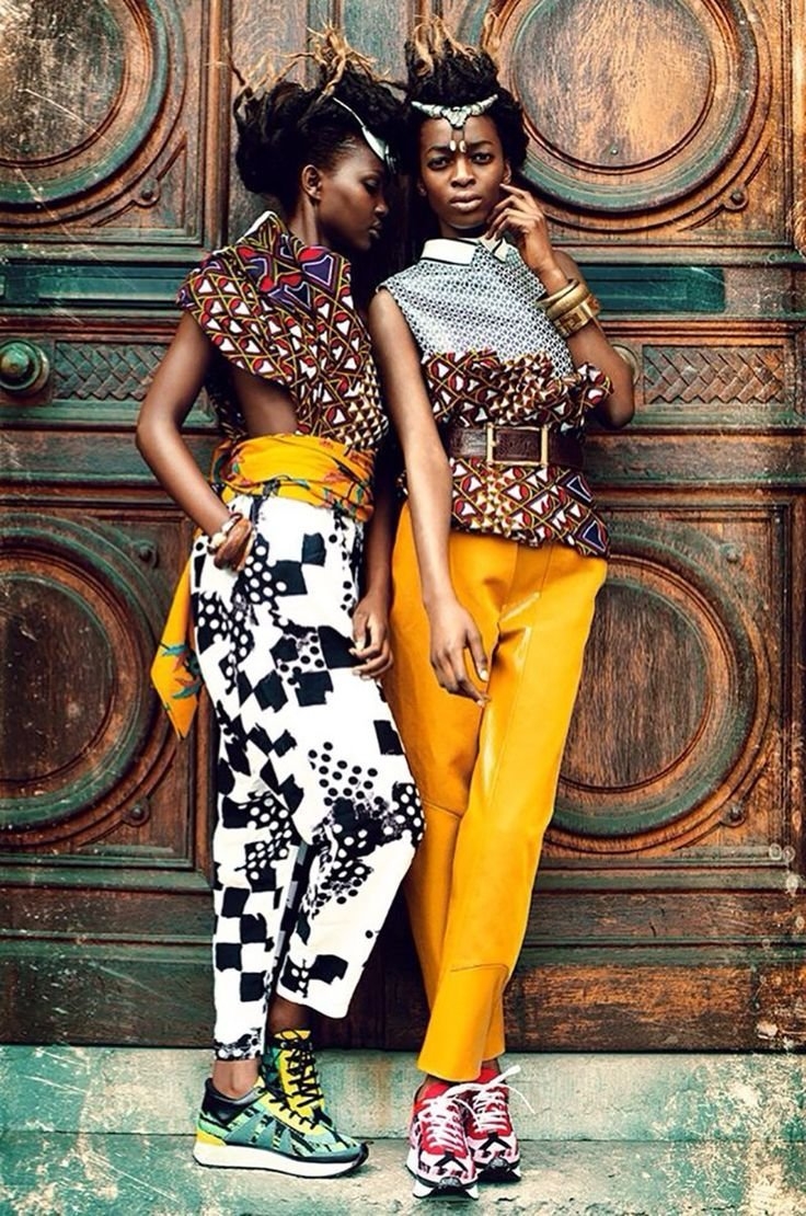 Афро стиль мода