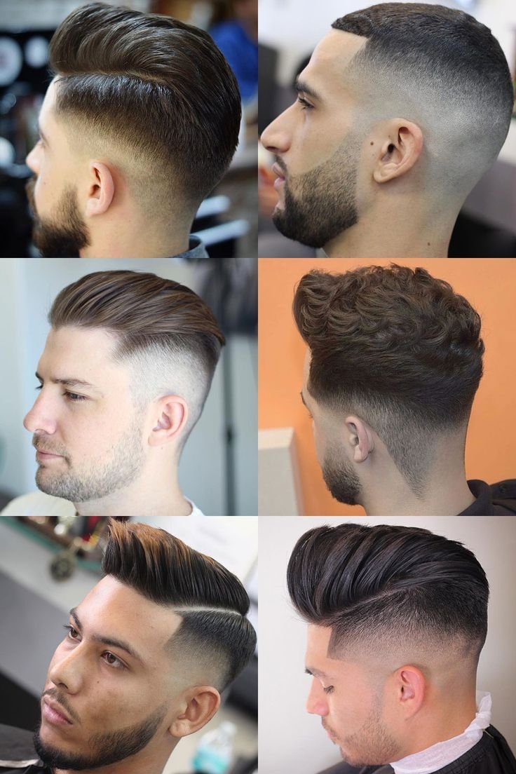 Стрижка выбритые виски и затылок мужская