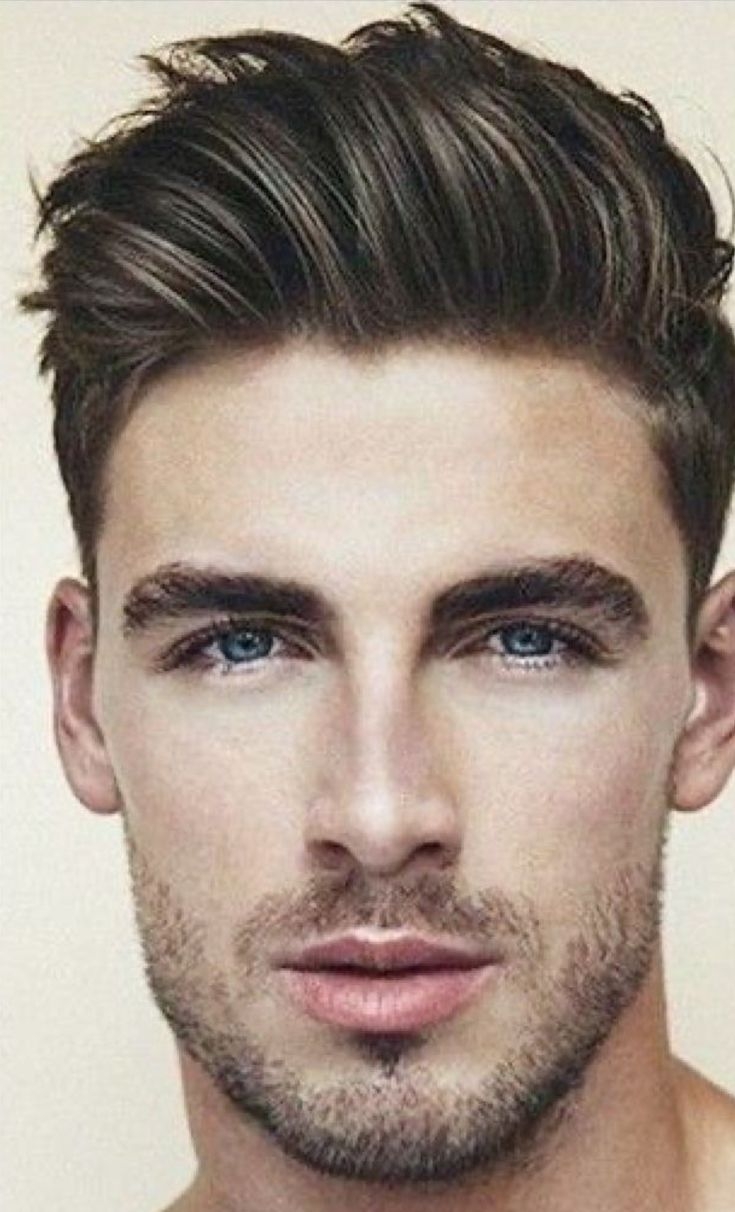 Мужская прическа вверх