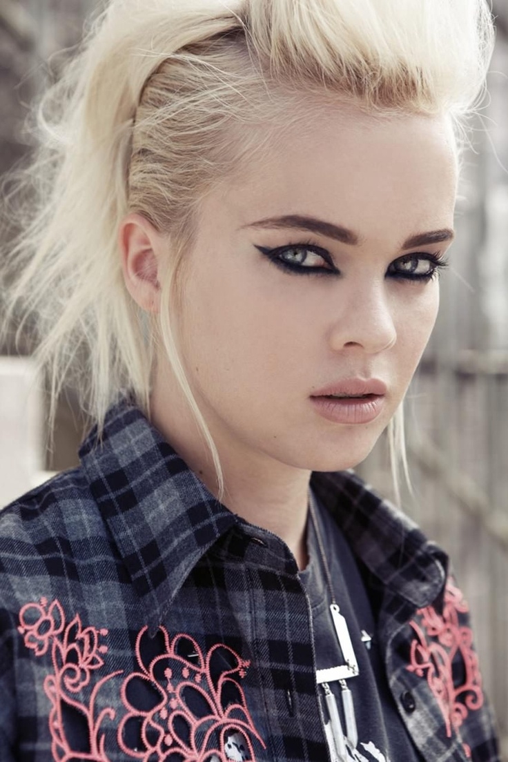 Панк прически для девушек
