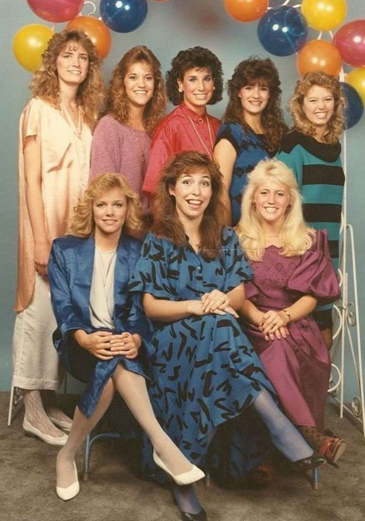 Мода 80-е 90-е