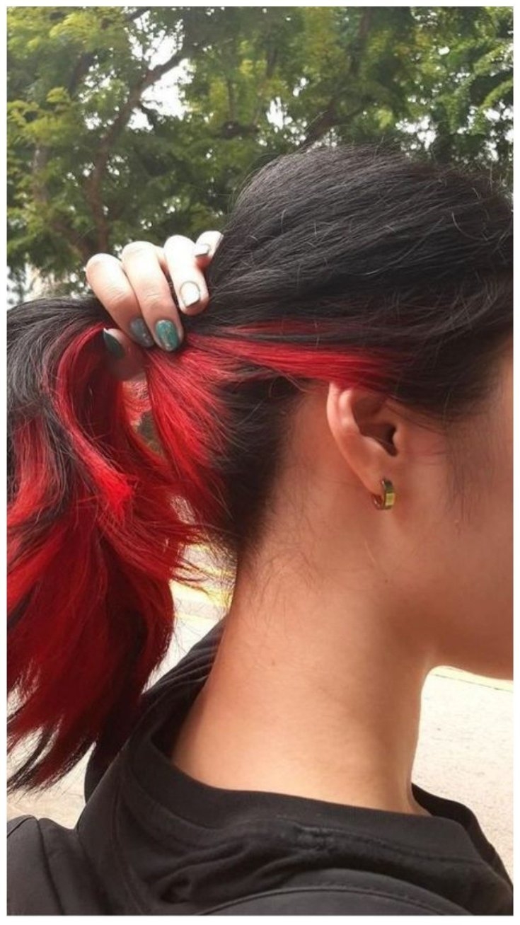 Скрытное окрашиванип волос