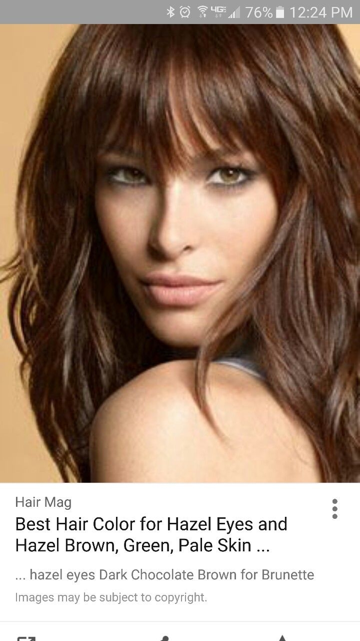 Цвет волос мокко Браун