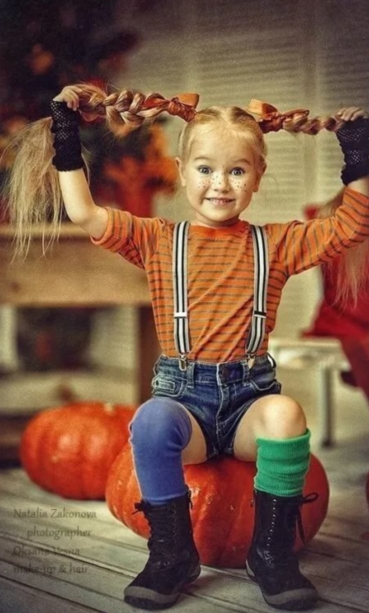 Пеппи длинный чулок фотосессия