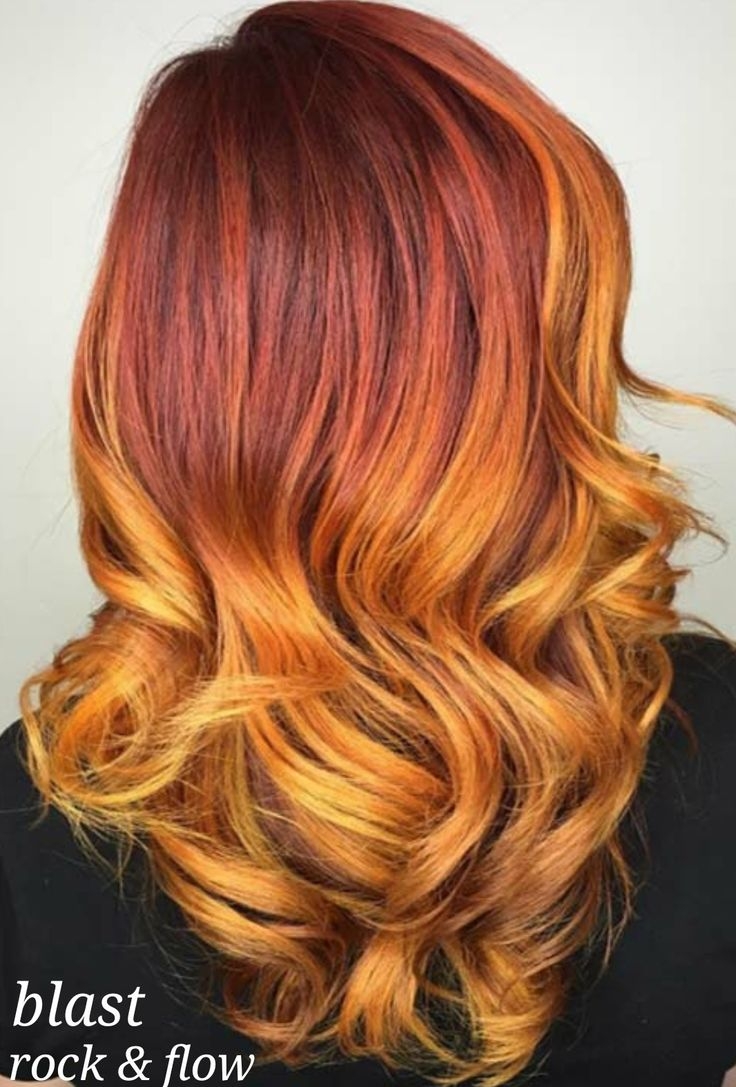 Окрашивание медный цвет