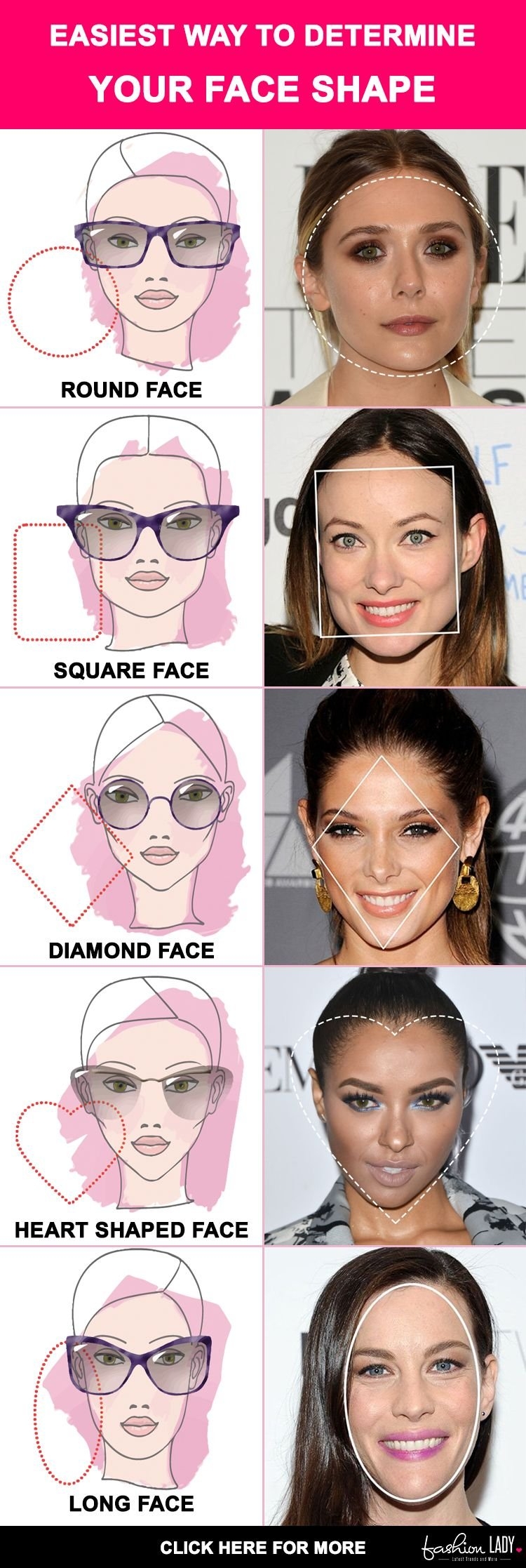 Макияж для сердцевидной формы лица