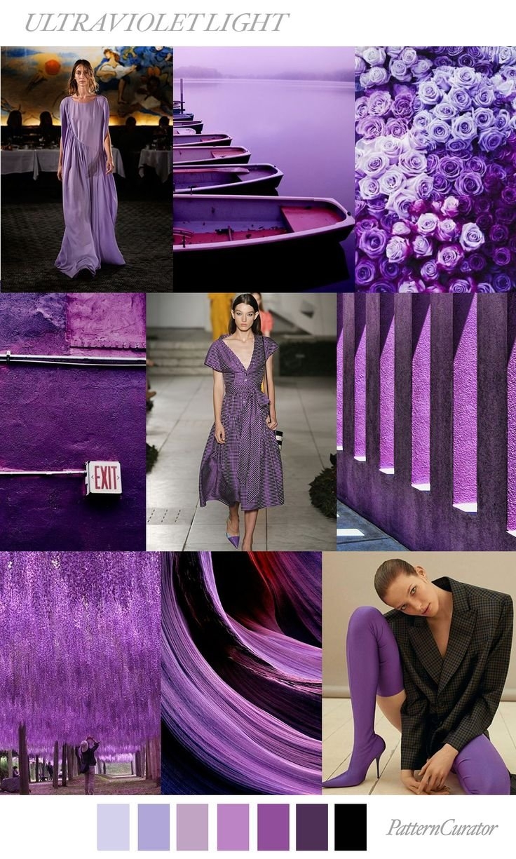 Сиреневый и лавандовый цвет