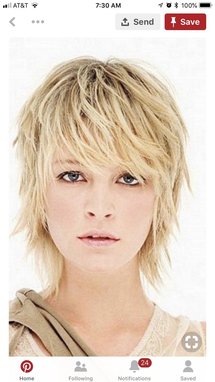 Стрижка рванка на короткие волосы