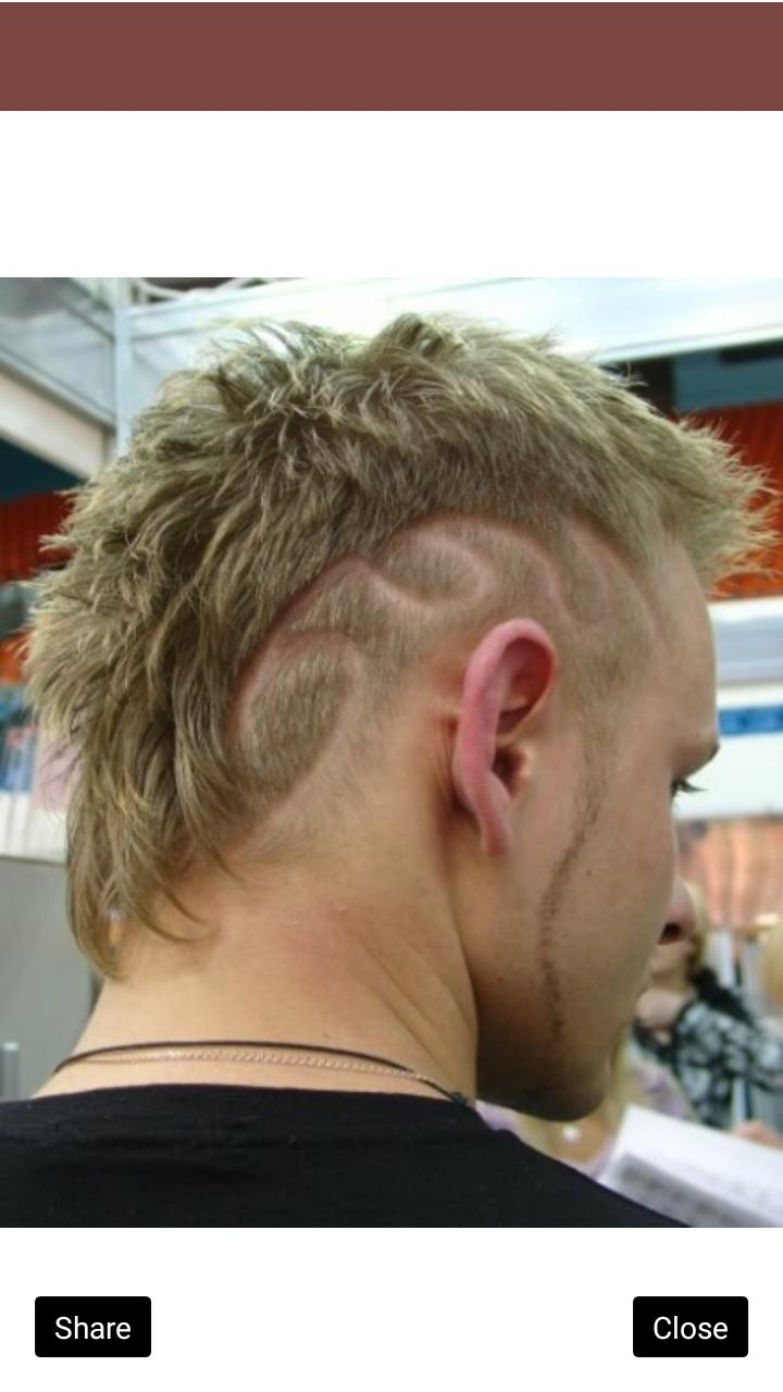 Стрижка дракончик мужская