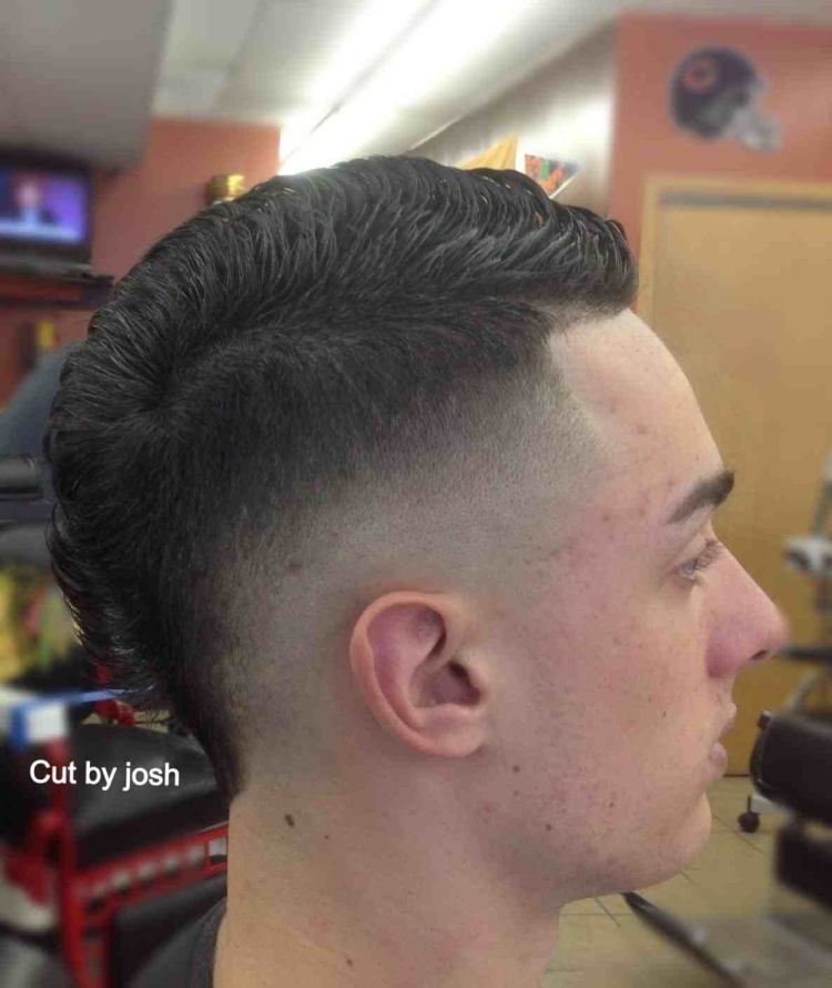 Стрижка дракончик мужская