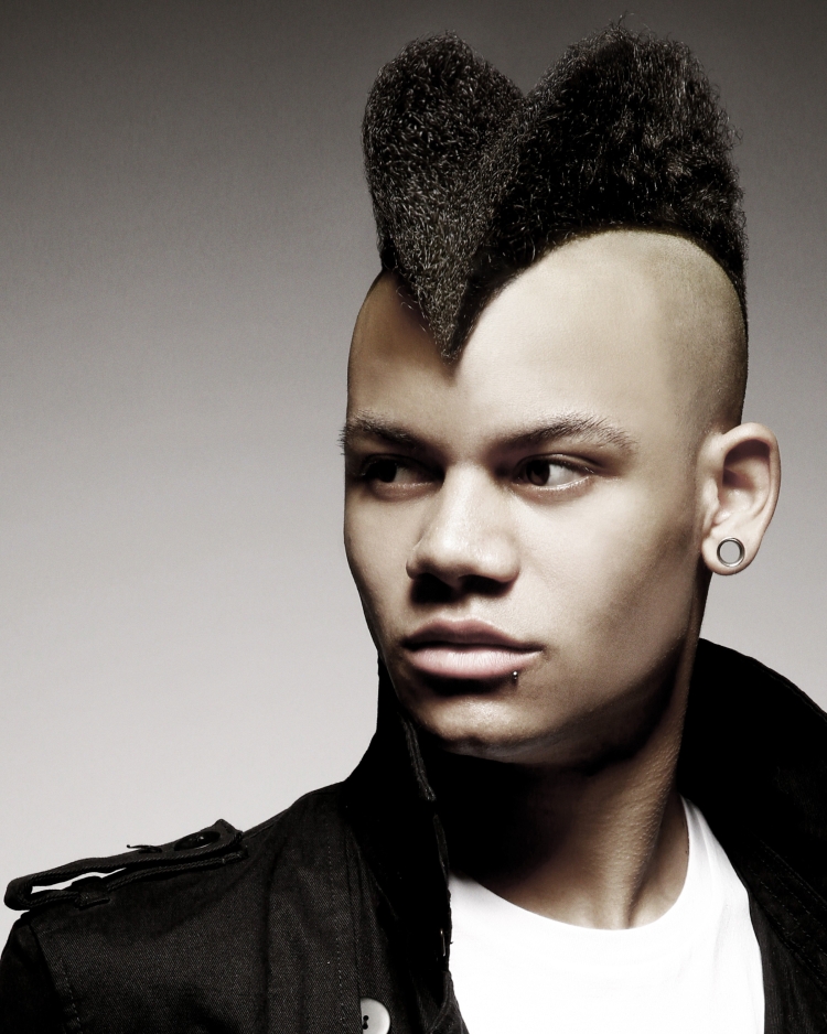 Нестандартные прически мужские