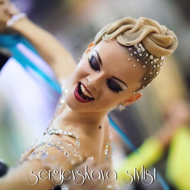 Прически для латиноамериканских танцев